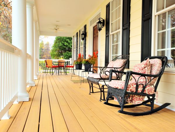 Cost of Porch Construction in Hickory