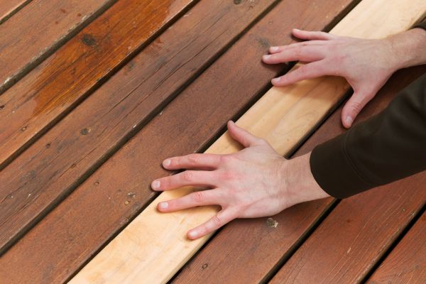 Deck Board Repair in Hickory