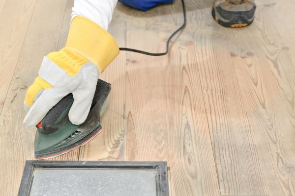 Porch Sanding in Hickory