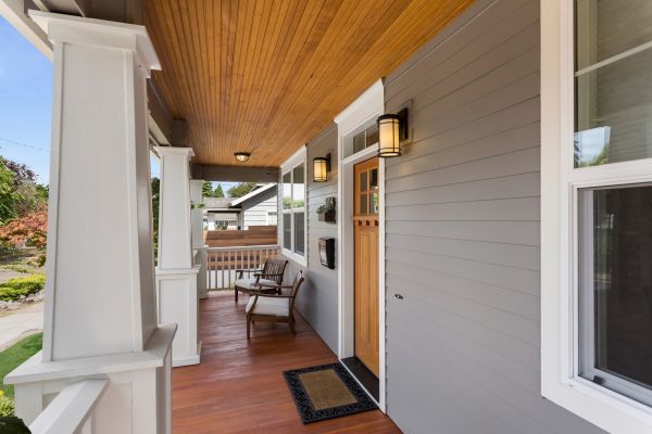 Porch Beam Replacement in Hickory