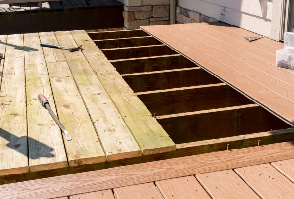 Deck Floor Replacement in Hickory