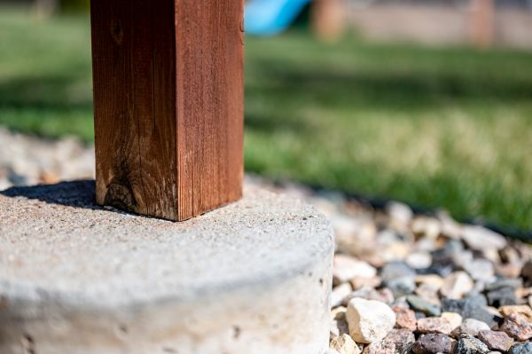 Deck Footing Replacement in Hickory