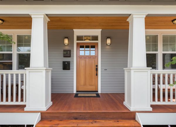 Cost of Wood Porch Construction in Hickory
