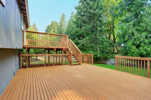 Multi Level Deck Installation in Hickory