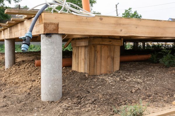 Deck Foundation Repair in Hickory