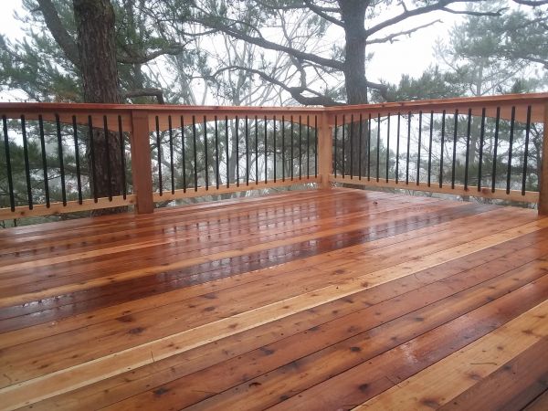 Cedar Deck Repair in Hickory